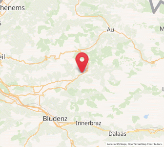 Map of Sonntag, Vorarlberg