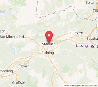 Map of Stainach, Styria
