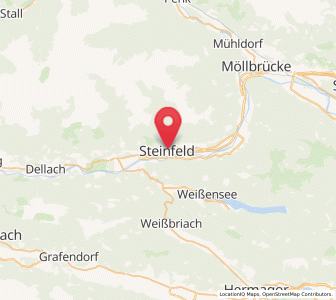 Map of Steinfeld, Carinthia