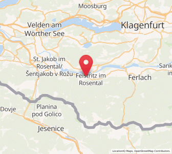 Map of Suetschach, Carinthia