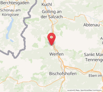 Map of Sulzau, Salzburg