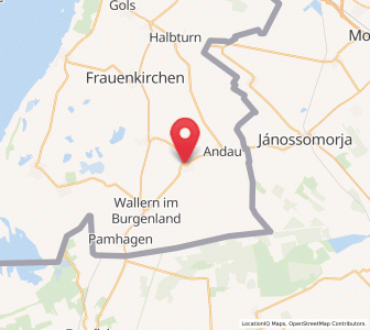 Map of Tadten, Burgenland