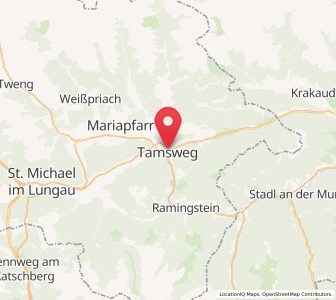 Map of Tamsweg, Salzburg