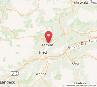 Map of Tarrenz, Tyrol