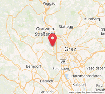 Map of Thal, Styria