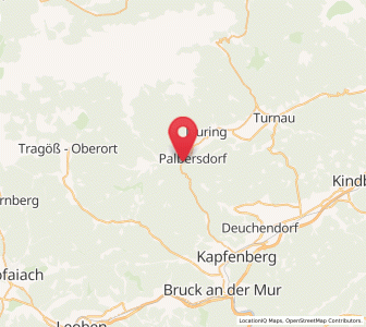 Map of Thörl, Styria