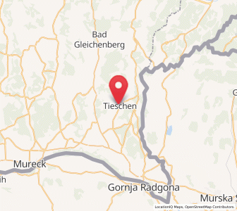 Map of Tieschen, Styria