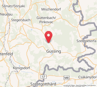 Map of Tobaj, Burgenland