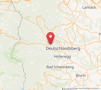 Map of Trahütten, Styria