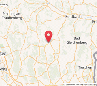 Map of Unterauersbach, Styria