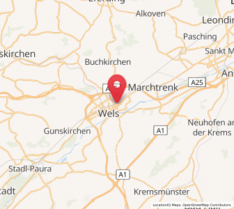 Map of Untereisenfeld, Upper Austria
