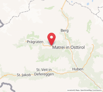 Map of Virgen, Tyrol