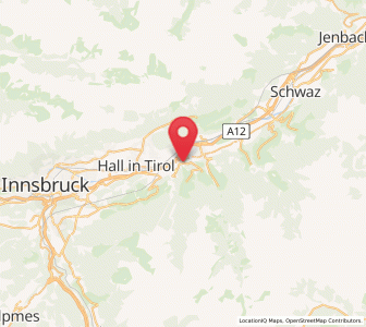 Map of Volders, Tyrol