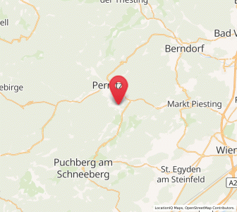 Map of Waidmannsfeld, Lower Austria