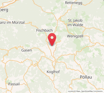 Map of Waisenegg, Styria