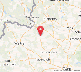 Map of Waldenstein, Lower Austria