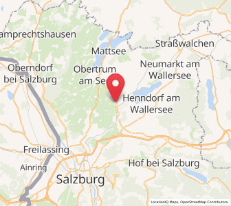 Map of Waldprechting, Salzburg