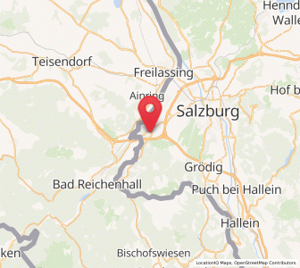 Map of Walserberg, Salzburg