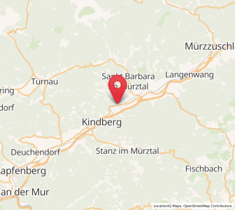 Map of St. Barbara, Styria
