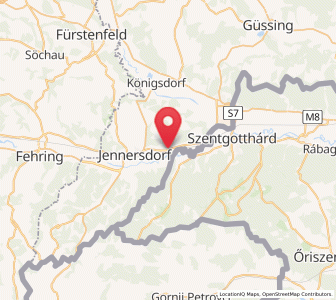 Map of Weichselbaum, Burgenland
