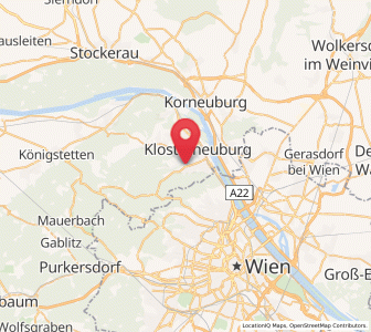 Map of Weidling, Lower Austria