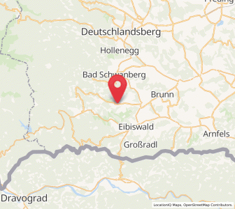 Map of Wernersdorf, Styria
