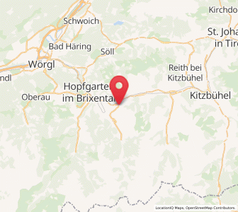 Map of Westendorf, Tyrol