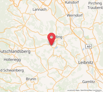Map of Wettmannstätten, Styria