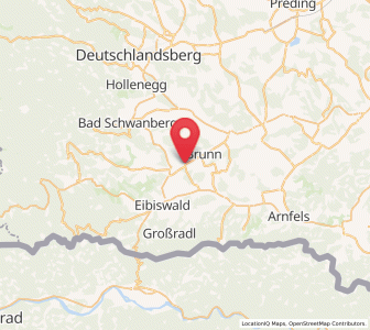 Map of Wies, Styria
