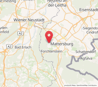 Map of Wiesen, Burgenland