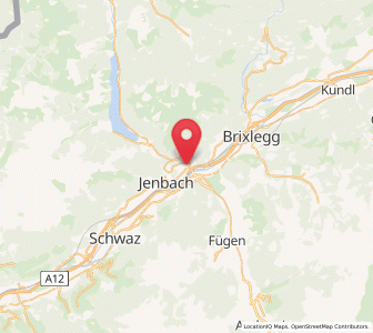 Map of Wiesing, Tyrol