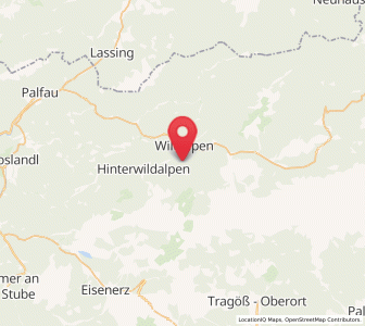 Map of Wildalpen, Styria