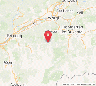 Map of Wildschönau, Tyrol