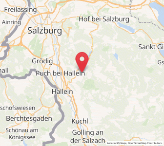 Map of Wimberg, Salzburg
