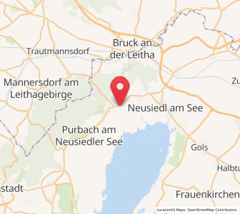 Map of Winden am See, Burgenland