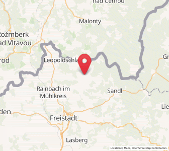 Map of Windhaag bei Freistadt, Upper Austria