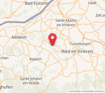 Map of Wippenham, Upper Austria