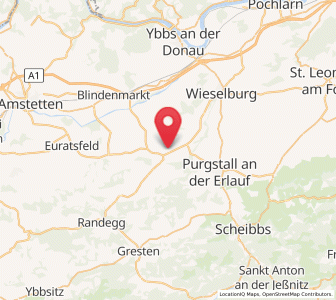 Map of Wolfpassing, Lower Austria