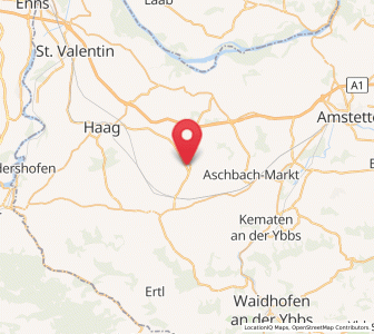 Map of Wolfsbach, Lower Austria