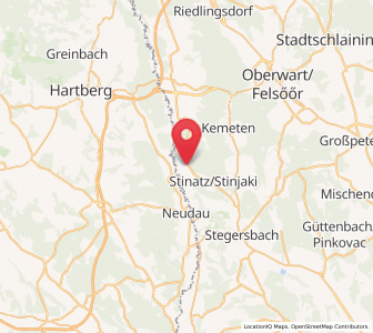 Map of Wörterberg, Burgenland