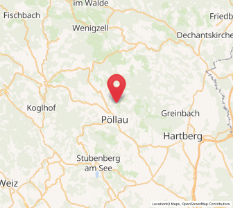 Map of Zeil-Pöllau, Styria