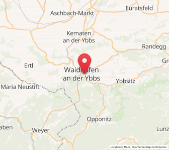Map of Zell-Markt, Lower Austria