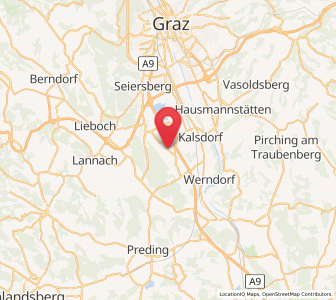 Map of Zettling, Styria