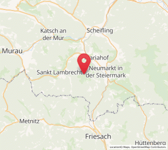 Map of Zeutschach, Styria
