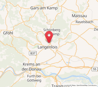 Map of Zöbing, Lower Austria