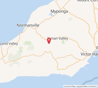 Map of Bald Hills, South Australia