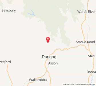 Map of Bendolba, New South Wales