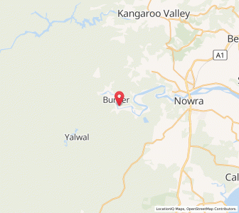 Map of Burrier, New South Wales