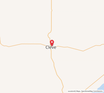 Map of Cleve, South Australia