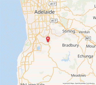 Map of Craigburn Farm, South Australia